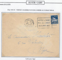 Algérie - Oblitération - Lettre - Storia Postale