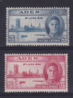 Aden: 1946   Victory      MNH - Aden (1854-1963)