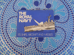 THE ROYAL NAVY - ITS SHIPS, AIRCRAFT, MISSILES - Englisch