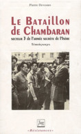 Le Bataillon De Chambaran Secteur 3 De L'Armée Secrète AS De L'Isère Par Pierre Deveaux - Rhône-Alpes