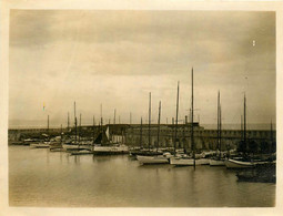 Cannes * Photo Ancienne * Vue Sur Le Port * Bateaux * 1923 - Cannes