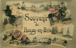 SEINE ET MARNE  ROZOY EN BRIE  Souvenir De .... - Rozay En Brie