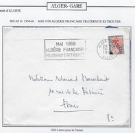 Algérie - Oblitération - Lettre - Lettres & Documents