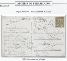 Algérie - Oblitération - Carte - Storia Postale