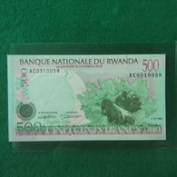 RWANDA 500 FRANCS  1998 - Ruanda-Urundi