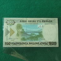 RWANDA 500 FRANCS  2019 - Ruanda-Urundi