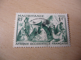 TIMBRE  MAURITANIE   N  110   COTE  1,25  EUROS   OBLITERE - Usados