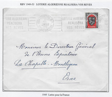 Algérie - Oblitération - Lettre - Lettres & Documents