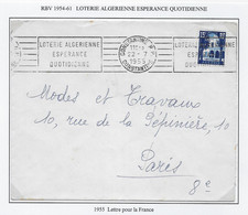 Algérie - Oblitération - Lettre - Briefe U. Dokumente