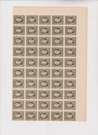 SLOVAKIA 1939 10 H Sheet Of 100 Stamps MNH - Ungebraucht