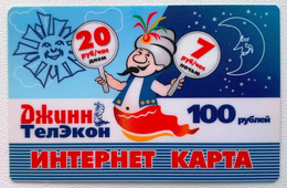 RUSSIA - Jinn Telekon 100 Rubles/units - Internet Card - Rusia