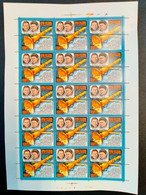 RUSSIA MNH**   1979 Space Research Mi  4889-90 - Feuilles Complètes