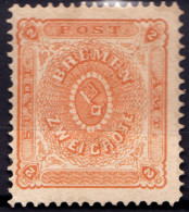 STAMP BREMEN 1866 2gr Mint - Bremen