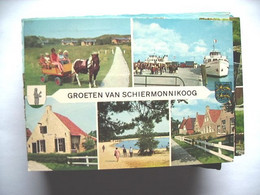 Nederland Holland Pays Bas Schiermonnikoog Met Paardje En Wagen En Boot - Schiermonnikoog