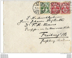 87 - 33 - Enveloppe Envoyée De Bern En Allemagne 1901 - Briefe U. Dokumente