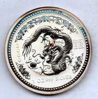 AUSTRALIA, 1 Dollar, Silver, Year 2000, KM #424 - Dollar