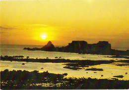 ALDERNEY, Fort Clonque At Sunset- C1970s (J.A.DIXON-phot. C.Worsley) Ile Aurigny - Alderney