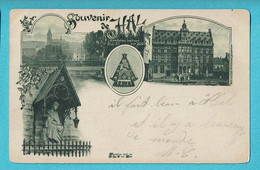 * Halle - Hal (Vlaams Brabant) * (Nels, 35 Rue De Vienne, Bruxelles) Souvenir De Hal, Hotel De Ville, OLV Van Halle - Halle