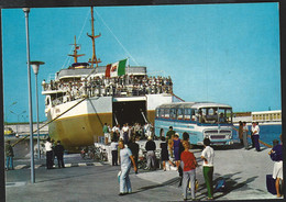 BRINDISI - ARRIVO DEL CAR-FERRY DALLA GRECIA - NON VIAGGIATA - Brindisi