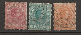 Colis Postaux N° 3, 4 & 5  (1884) - Paketmarken