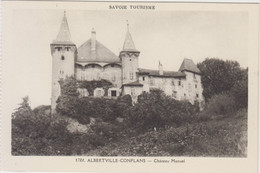 Albertville - Conflans - Château Manuel - Albertville