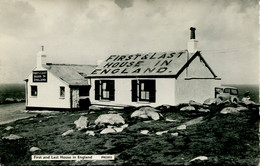 CORNWALL - FIRST AND LAST HOUSE IN ENGLAND RP Co1002 - Land's End