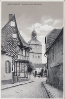 D-06493 Harzgerode - Einfahrt Zum Marktplatz - Straßenansicht - Kirche - Church - Harzgerode