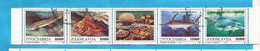 1993  JUGOSLAVIJA  JUGOSLAWIEN NATURSCHUTZ WWF  MEERESTIERE FISCHE   USED - Used Stamps