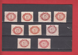 (JM47)  Liechtenstein Timbre Taxe - Postage Due