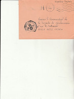 B6 - Enveloppe Gendarmerie Prévôtale De Landau (F.F.A.) Poste Aux Armées - Militaire Stempels Vanaf 1900 (buiten De Oorlog)