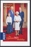 AUSTRALIA 2021 - The Queen's 95th Birthday - Adhesive From Booklet** - Nuevos