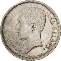 Monnaie, Belgique, Albert I, 5 Francs, 5 Frank, 1930, TB+, Nickel, KM:97.1 - 5 Francs & 1 Belga