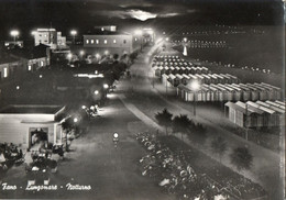 FANO - LUNGOMARE - NOTTURNO - VERA FOTO - F. G. - Fano