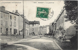 63  Manzat  -    La Grande Rue - Manzat