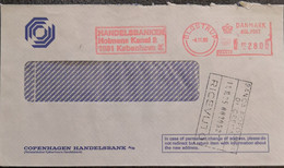 Danmark Glostrup 1985 - HANDLESBANKEN - EMA Meter Freistempel - Machines à Affranchir (EMA)