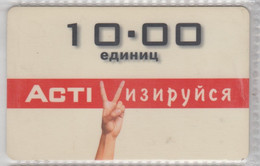 KAZAKHSTAN 2001 ACTIV 10 UNITS - Kazajstán