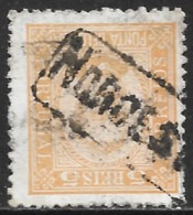 Ponta Delgada – 1892 King Carlos 5 Réis NORDESTE Cancel - Ponta Delgada