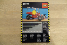 LEGO - 8845 INSTRUCTION MANUAL - Original Lego 1981 - Vintage - Catalogues