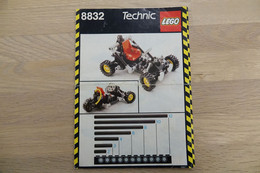 LEGO - 8832 INSTRUCTION MANUAL - Original Lego 1988 - Vintage - Cataloghi