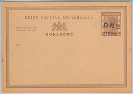 48925  - HONG KONG --  POSTAL HISTORY - POSTAL STATIONERY CARD  Yang # P7 - Postwaardestukken