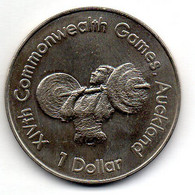 NEW ZEALAND, 1 Dollar, Copper-Nickel, Year 1989, KM #70 - Nieuw-Zeeland