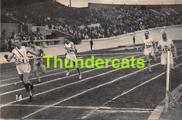 VINTAGE TRADING TOBACCO CARD CHROMO ATHLETIC OLYMPICS 1928 TABACOS DE ANGOLA No 14 BELL BARBUTI STORZ - Atletiek