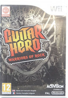 NINTENDO WII  : GUITAR HERO WARRIORS OF ROCK Game - Wii