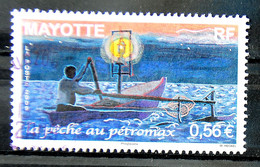 MAYOTTE 2009 - N° 222 Oblitéré - Cachet à Date - La Pêche Au Pétromax - Oblitérés