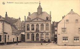 Andenne -  Palais De Justice, Château Winand (animée Café Du Tribunal, Edit G. Phillipart Frère) - Andenne