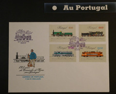 AJ8 PORTUGAL BELLE LETTRE   1981 POSTE FERROVIAIRE PORTO ++++ AFFRANCH. PLAISANT - Lettres & Documents