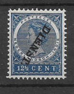 1911 MH  Nederlands Indië NVPH Dienst D17f (inverted Overprint) - India Holandeses