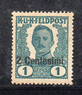 2069 490 - FRIULI OCCUPAZIONE AUSTRIACA 1918 , Sassone N. 20 Integro  ***  MNH - Occ. Autrichienne