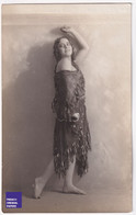 RPPC Ebon Strandin Danseuse CPA Photo Flodin 1920 Danse Gitane Espagnole Dancer Femme Artiste Robe Gitan Tzigane A63-26 - Danse