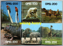 Kronberg Im Taunus - Opel Zoo 3   Mehrbildkarte Mit 6 Aufkleber / Sticker - Kronberg